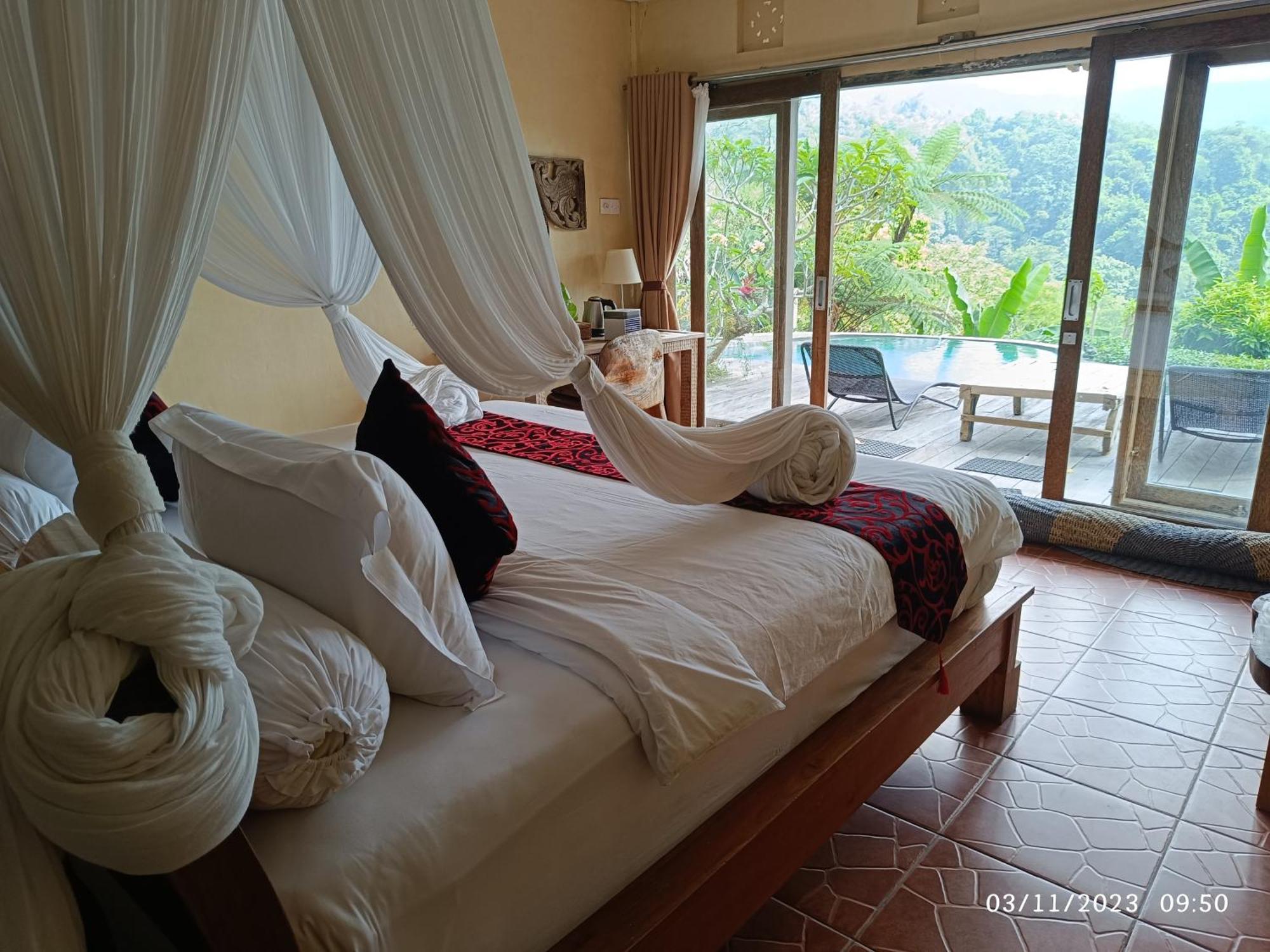 Dwan Tea Mountain Side Bed & Breakfast Jatiluwih Rom bilde