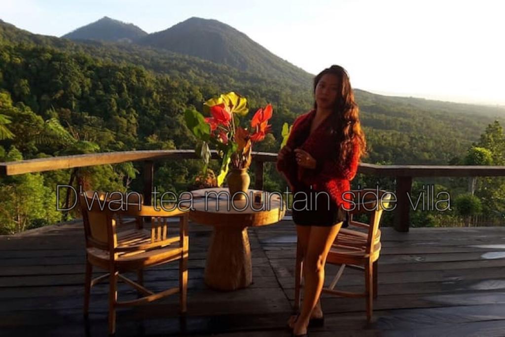 Dwan Tea Mountain Side Bed & Breakfast Jatiluwih Eksteriør bilde